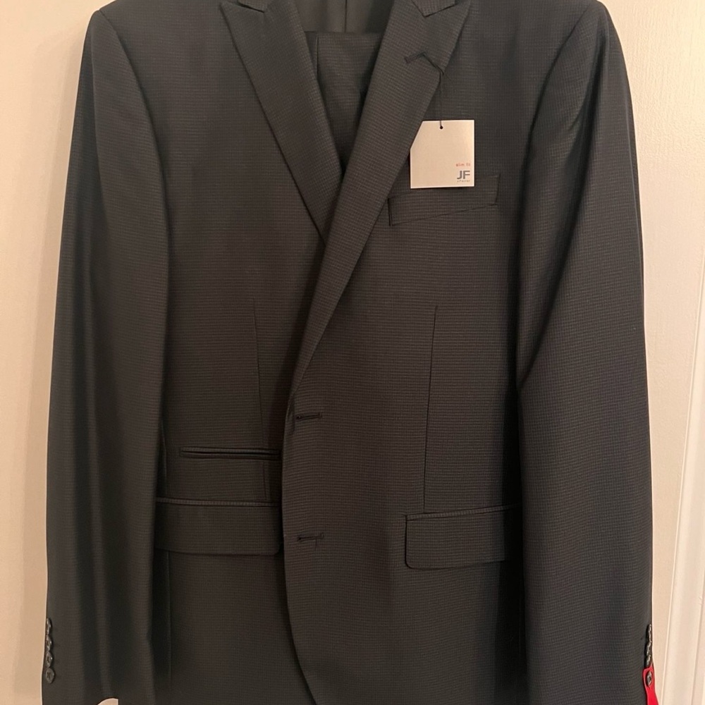Men's Black Suit by